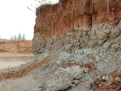 膨润土矿的形成原因之一岩层断裂构造